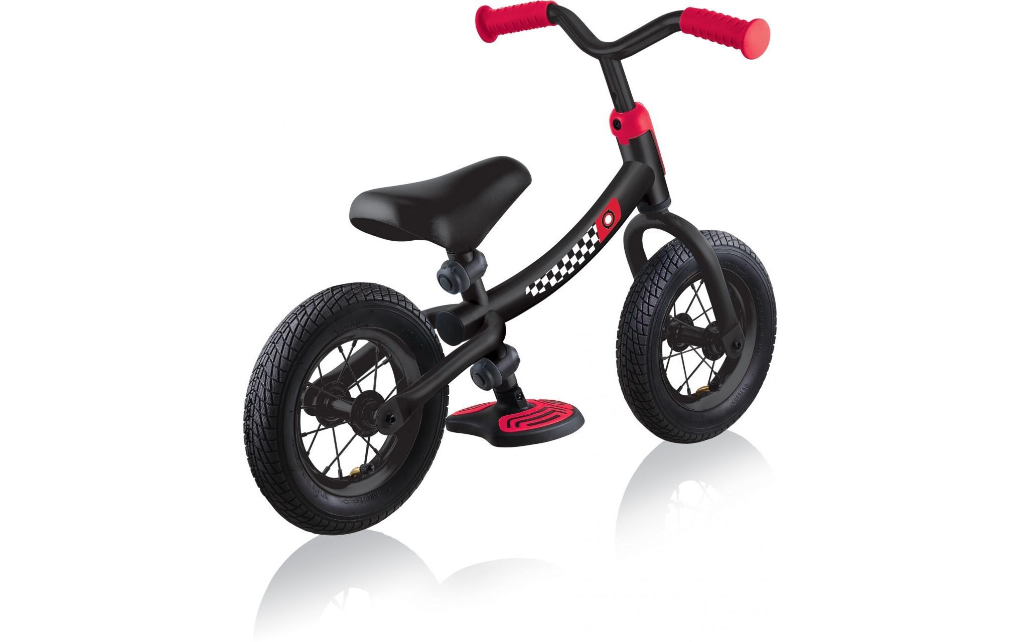 GLOBBER Kinder-Laufrad Go Bike Air, Rot / Schwarz GLOBBER Kinder-Laufrad Go Bike Air, Rot / Schwarz