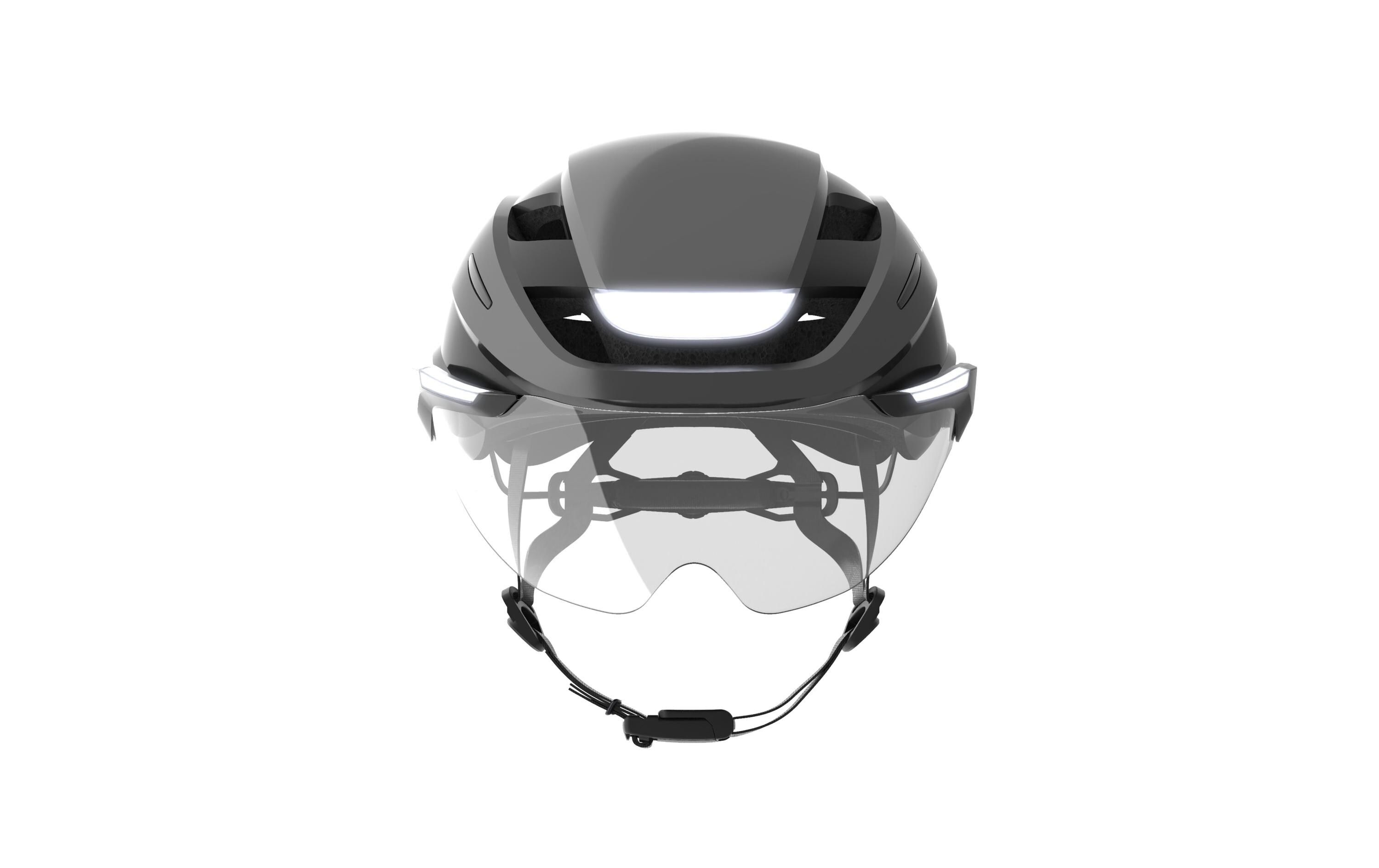 LUMOS Helm Ultra E-Bike Schwarz, M-L