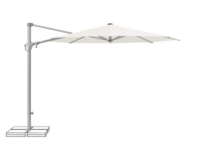 Suncomfort by Glatz Sonnenschirm Familyflex Sandweiss, Ø 300 mm Suncomfort by Glatz Sonnenschirm Familyflex Sandweiss, Ø 300 mm
