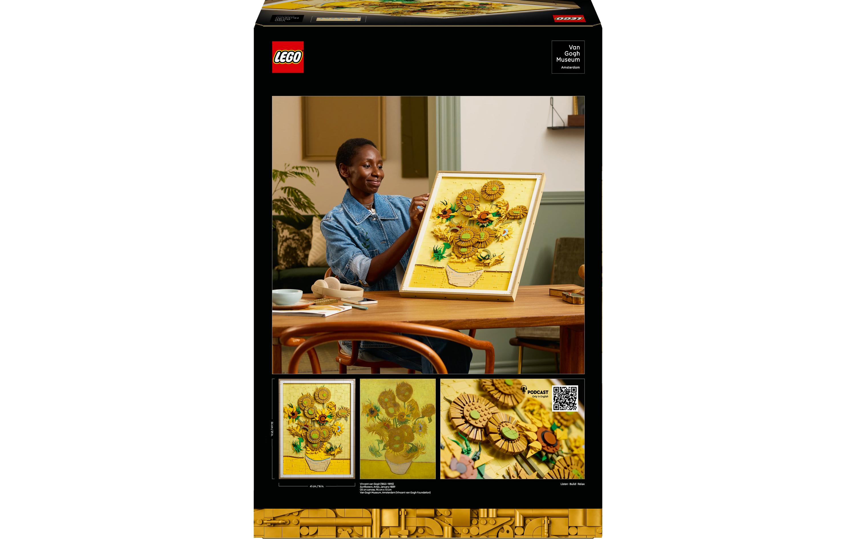 LEGO® Art Vincent van Gogh Sonnenblumen 31215