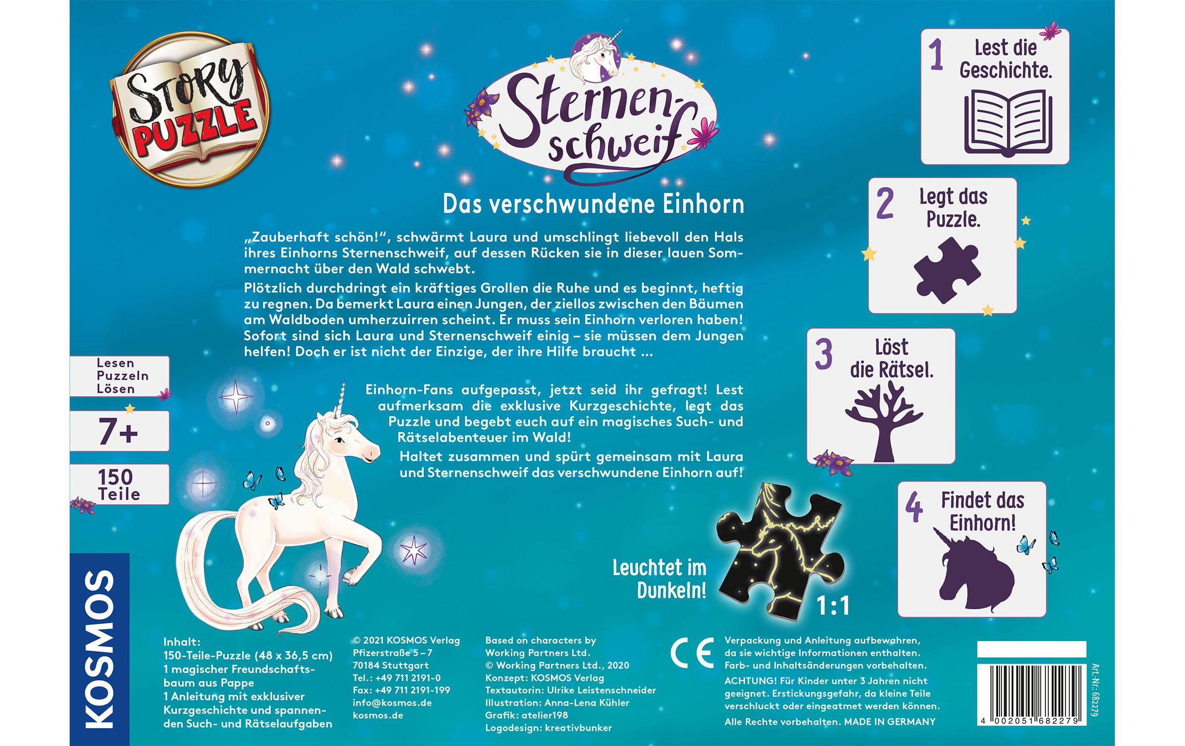 Kosmos Story-Puzzle: Sternenschweif – Das verschwundene Einhorn