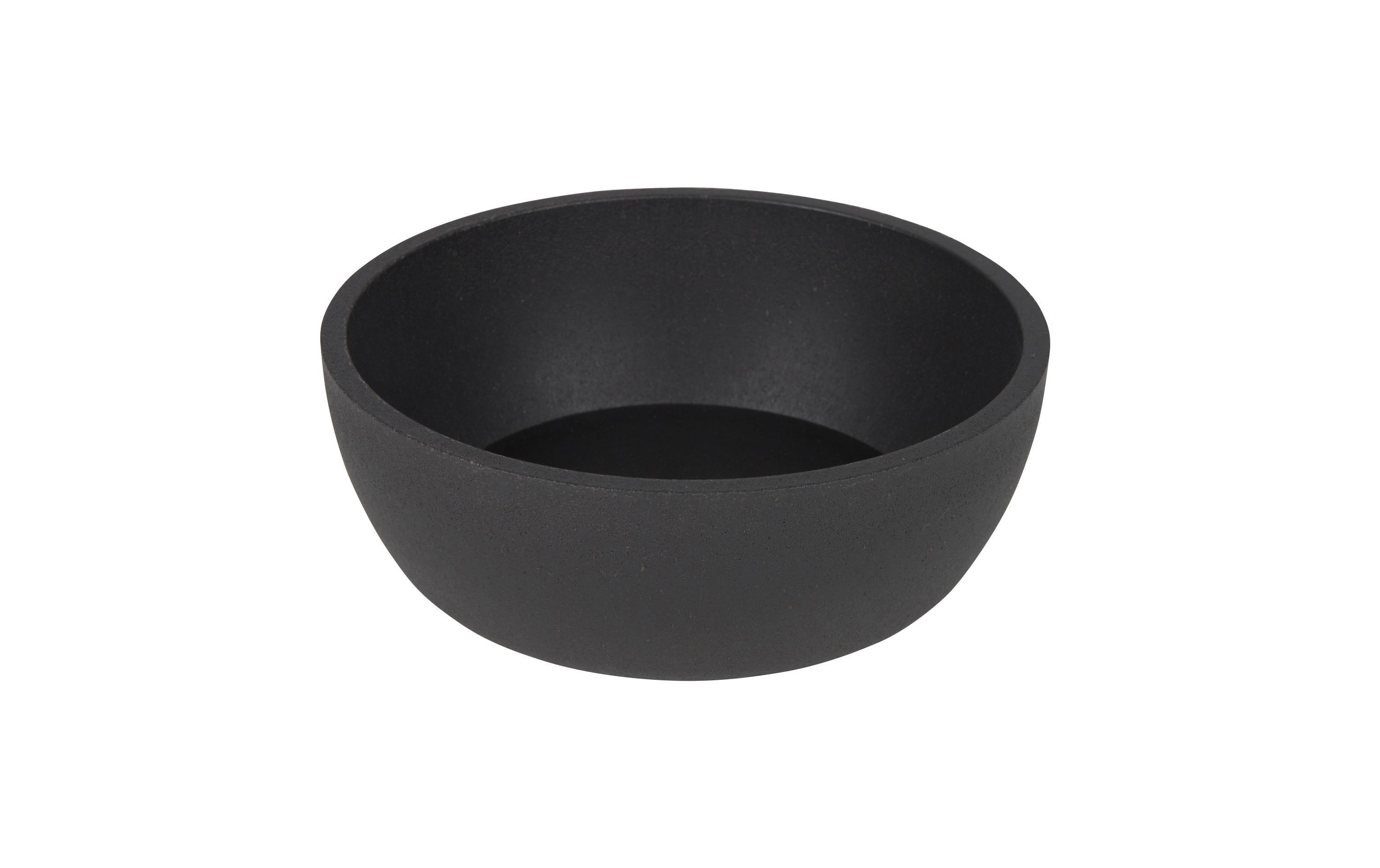 District 70 Bambusnapf Bamboo, Dunkelgrau, S, ø 14 cm