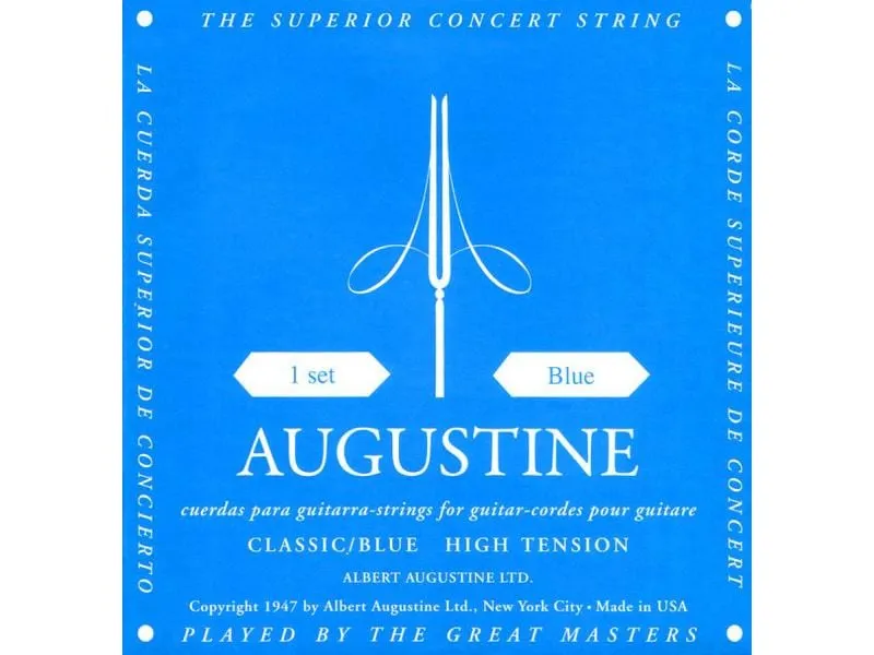 Augustine Gitarrensaiten Classic Blue Hard