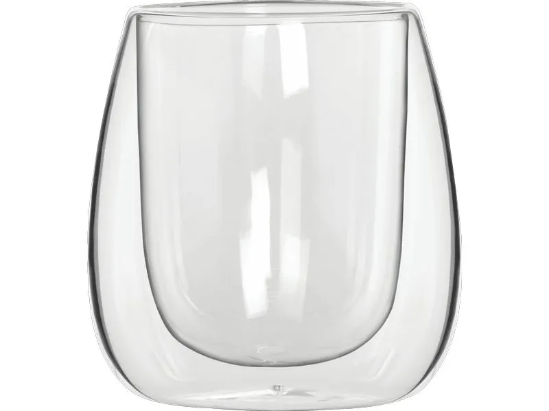 Bialetti Becher Verona 80 ml, 2 Stück, Transparent Bialetti Becher Verona 80 ml, 2 Stück, Transparent