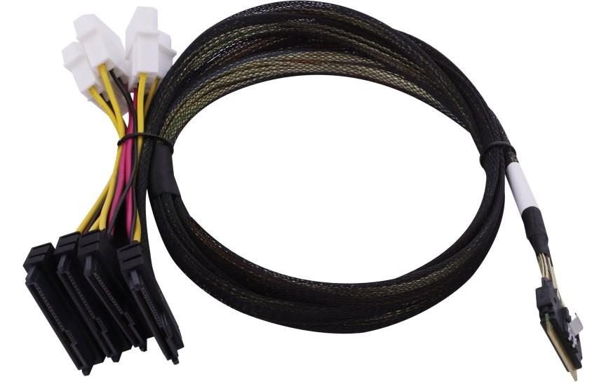Adaptec Slim-SAS-Kabel ACK-I-SlimSASx8-4SFF-8639x2-U.3-0.8M 80 cm