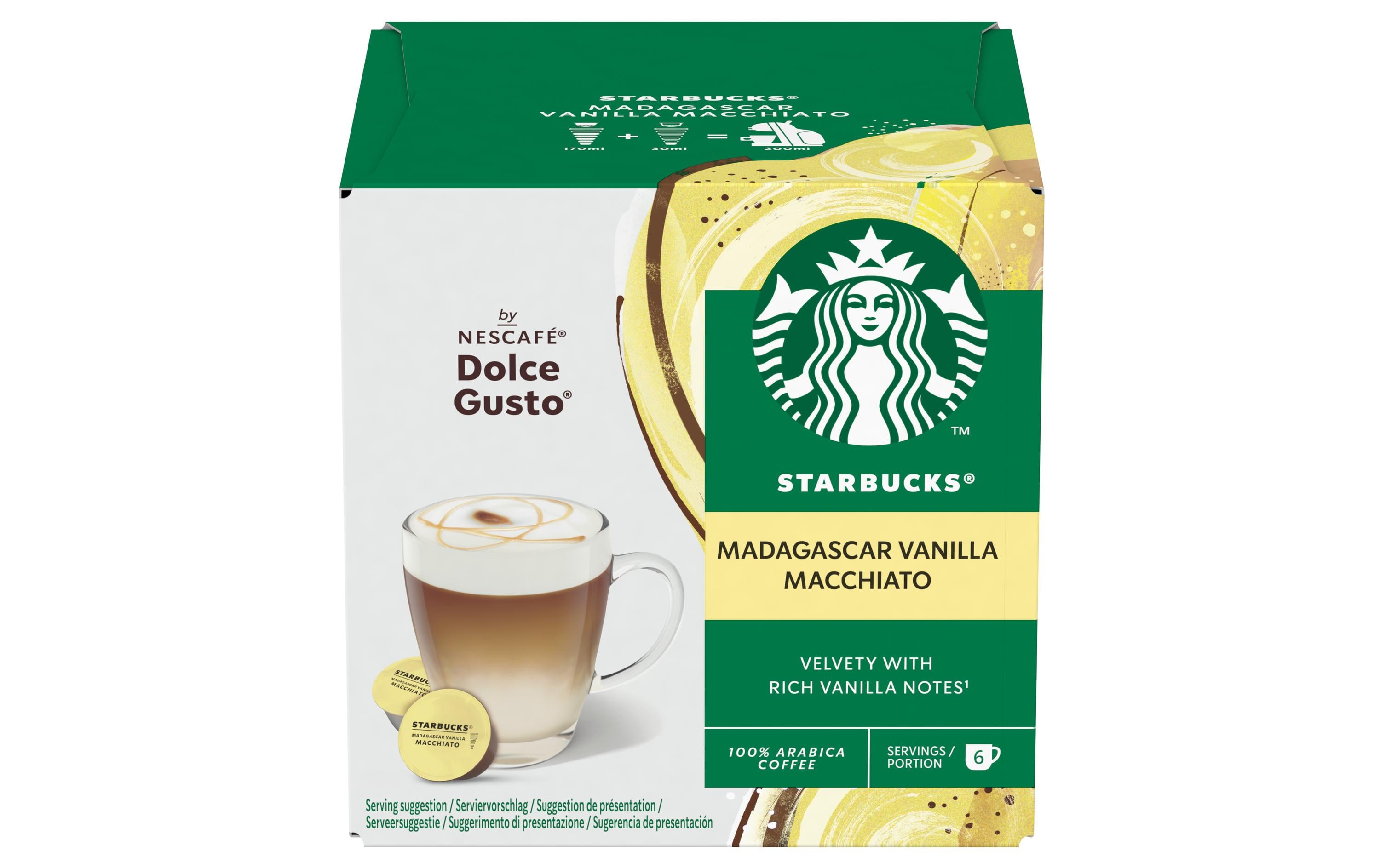 Starbucks Kaffeekapseln White Mocha by Nescafé Dolce Gusto 6 Portionen