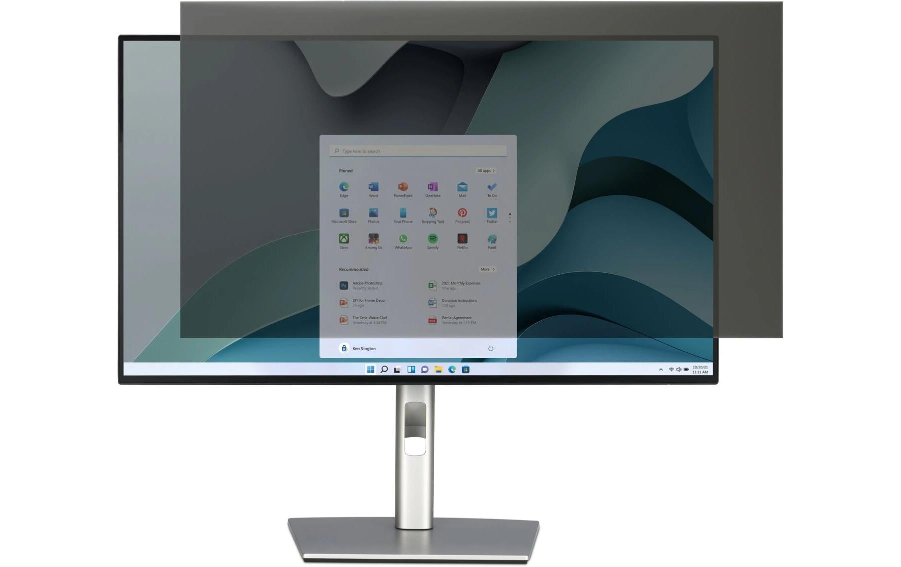 Kensington Monitor-Bildschirmfolie EQ Monitor 21.5 / 16:9