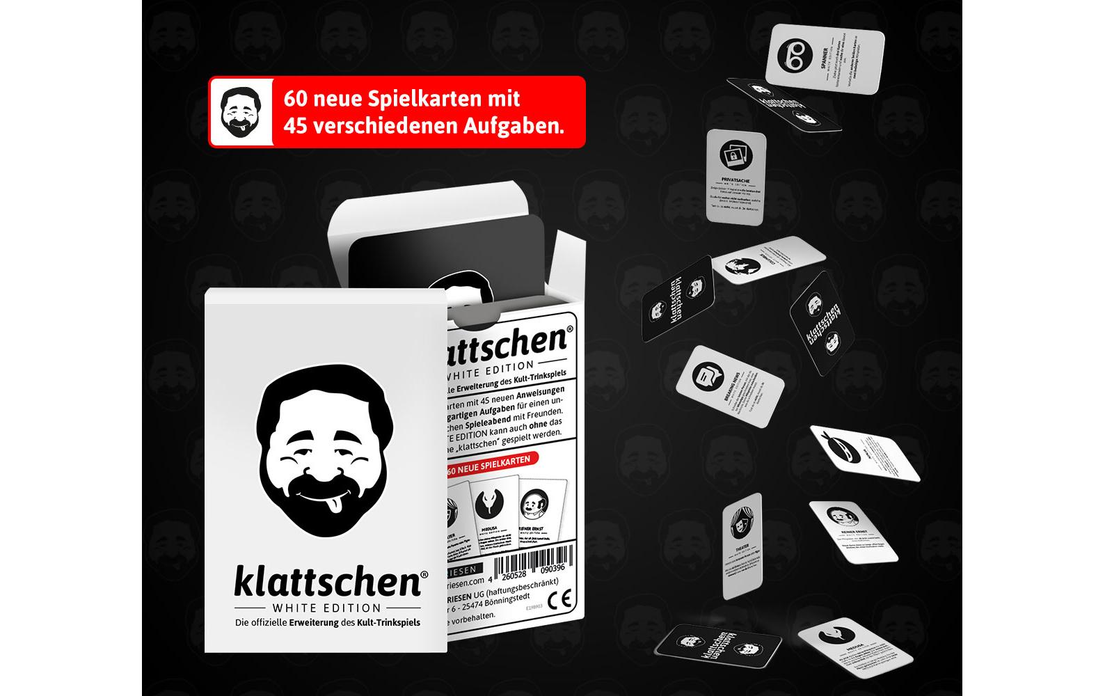 Denkriesen Partyspiel klattschen White Edition -DE-
