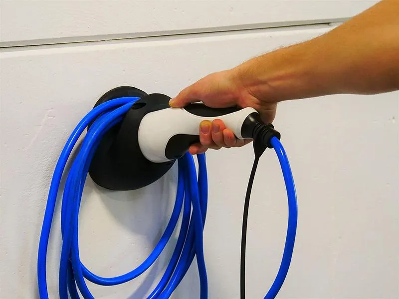 go-e Wandhalterung für Typ 2 Ladekabel go-e Wandhalterung für Typ 2 Ladekabel