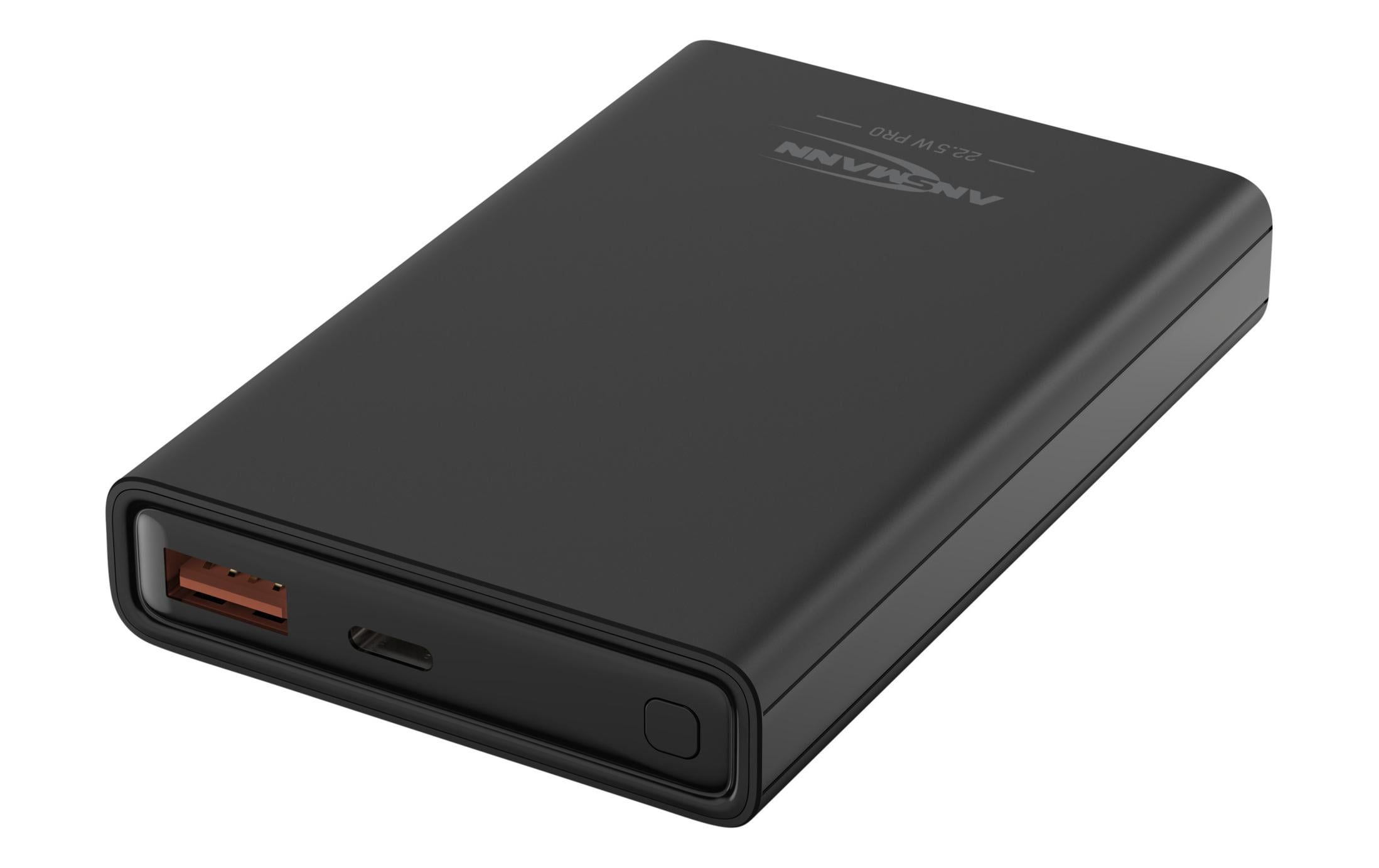 Ansmann Powerbank PB222PD, 10000 mAh, Schwarz Ansmann Powerbank PB222PD, 10000 mAh, Schwarz