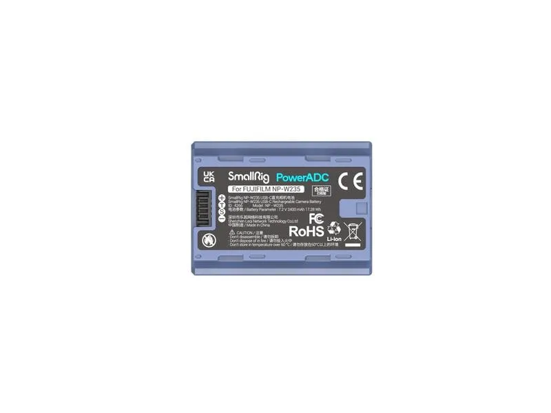 Smallrig Digitalkamera-Akku NP-W235 USB-C