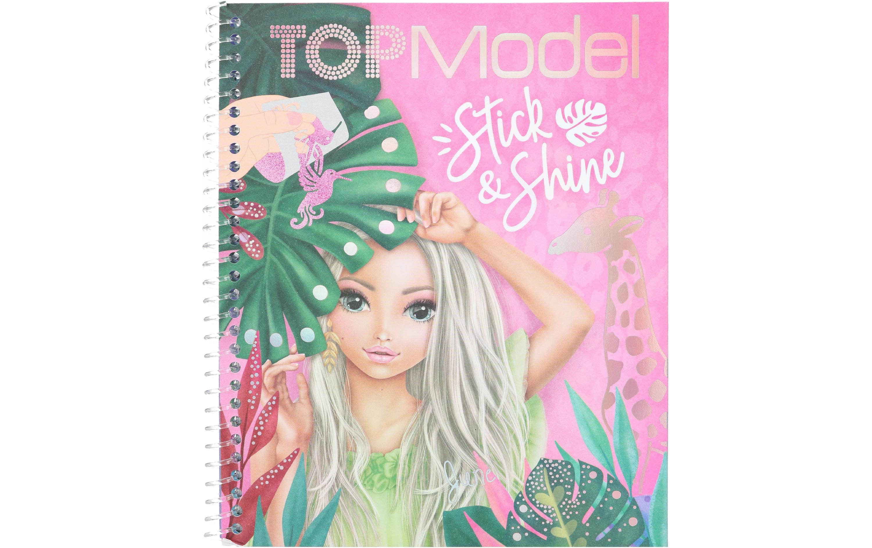 Topmodel Malbuch Top Model Stick and Shine