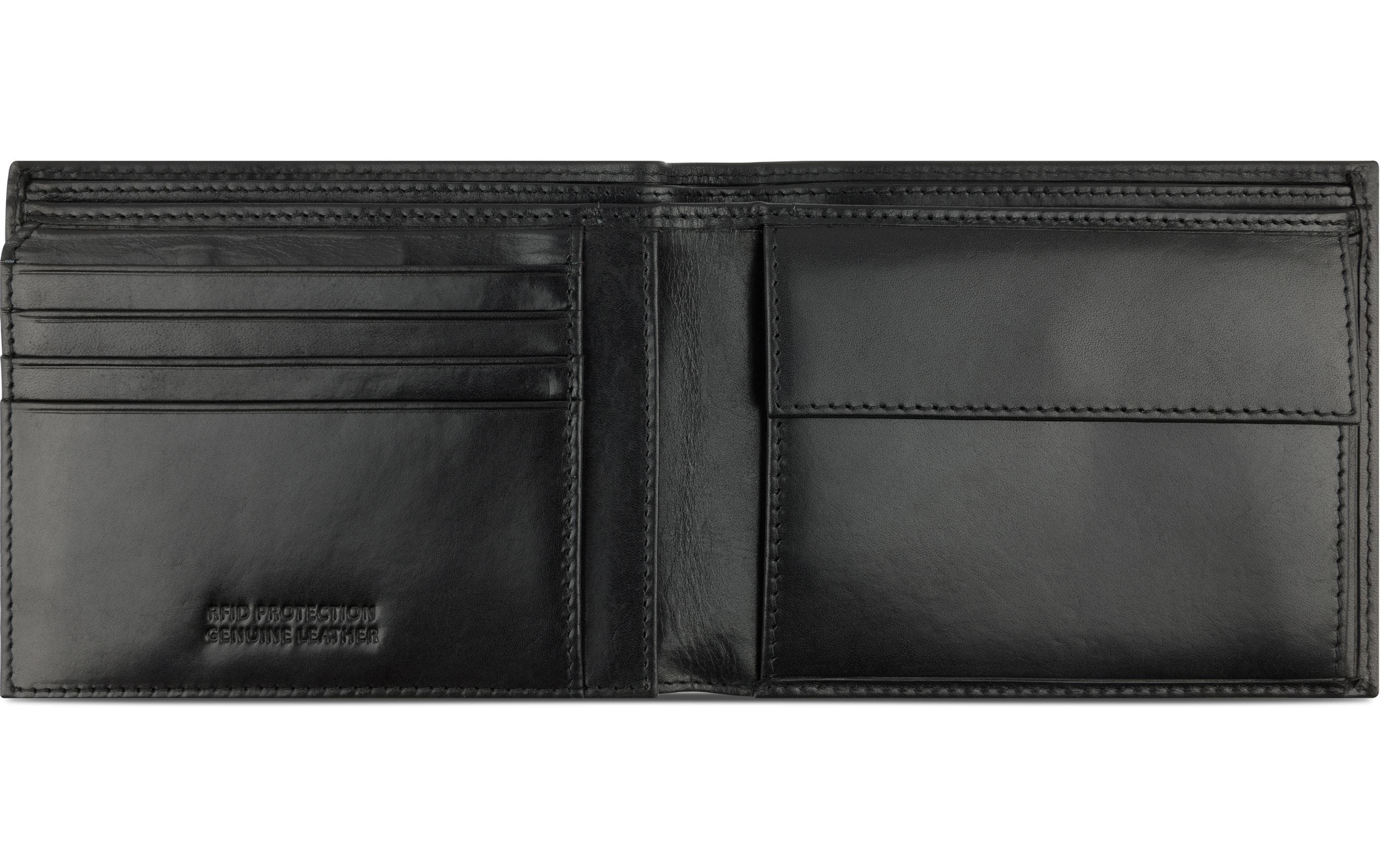 Bugatti Portemonnaie Nobile 12 cm, Schwarz