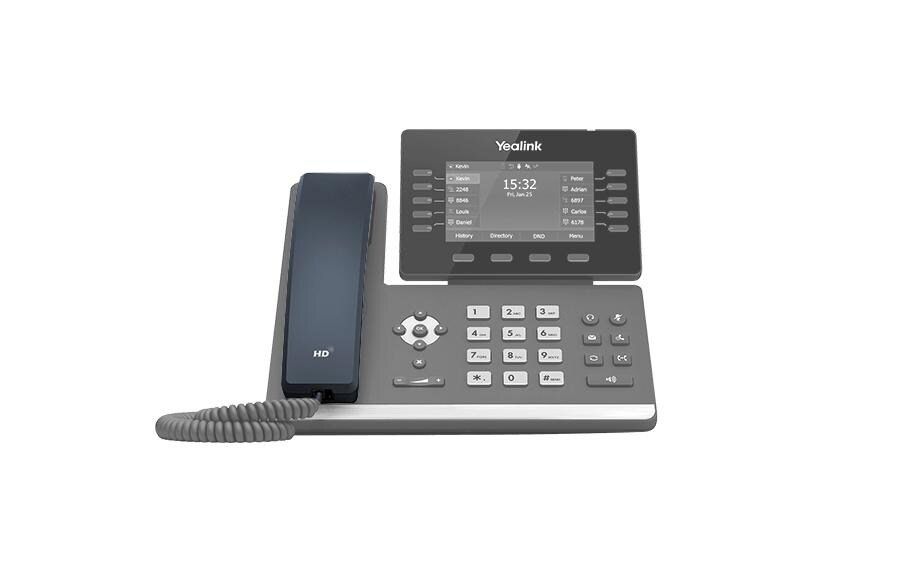 Yealink Ersatzhörer zu SIP-T53 / T53W / T54 / T54W Schwarz