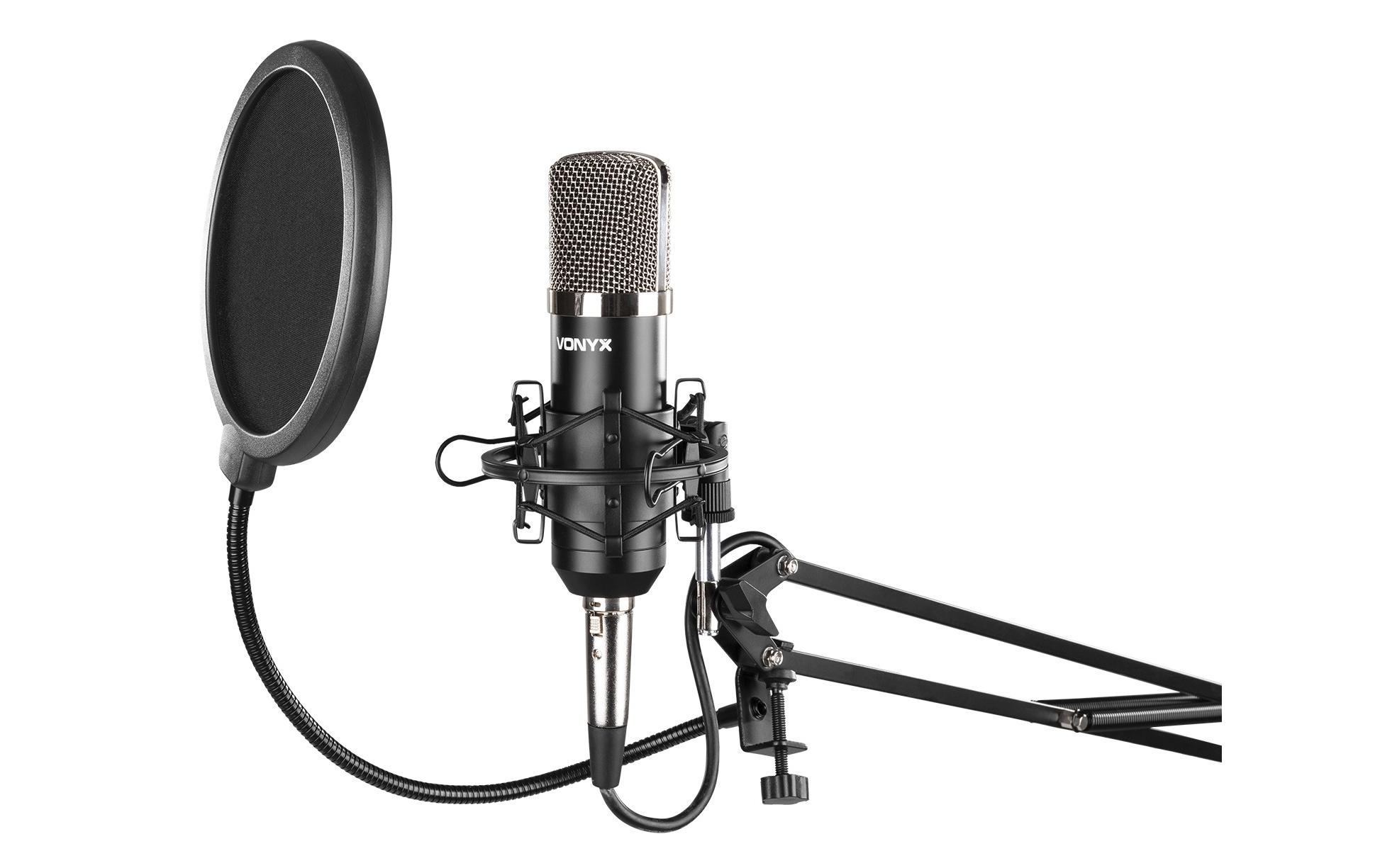 Vonyx Kondensatormikrofon CMS400 Audio-Streaming Set