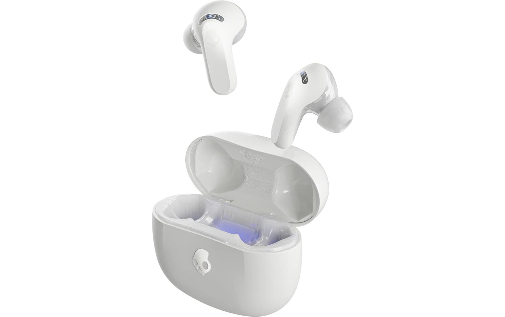 Skullcandy True Wireless In-Ear-Kopfhörer Rail ANC Weiss