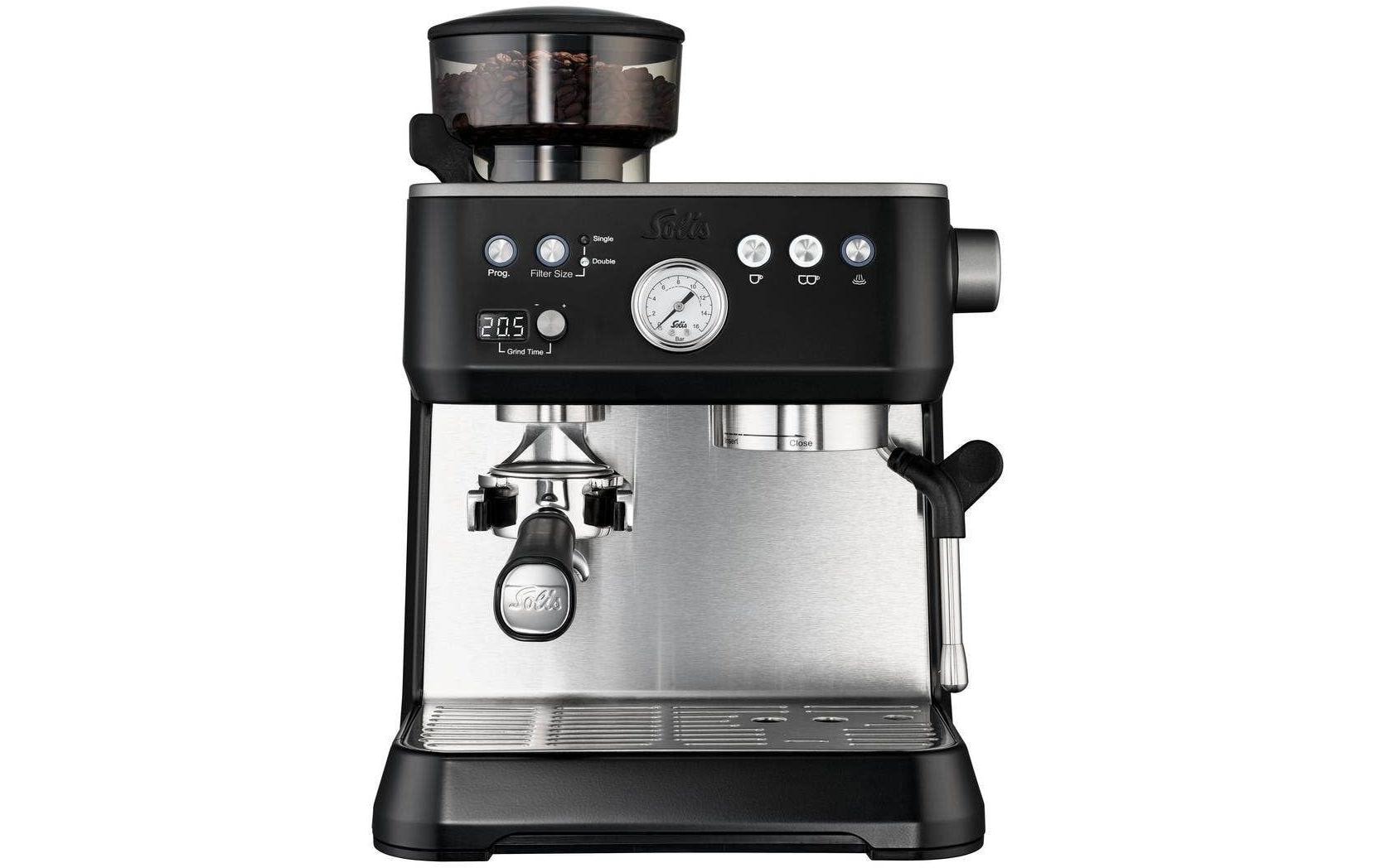 Solis Siebträgermaschine Solis Grind & Infuse Perfetta Schwarz Solis Siebträgermaschine Solis Grind & Infuse Perfetta Schwarz