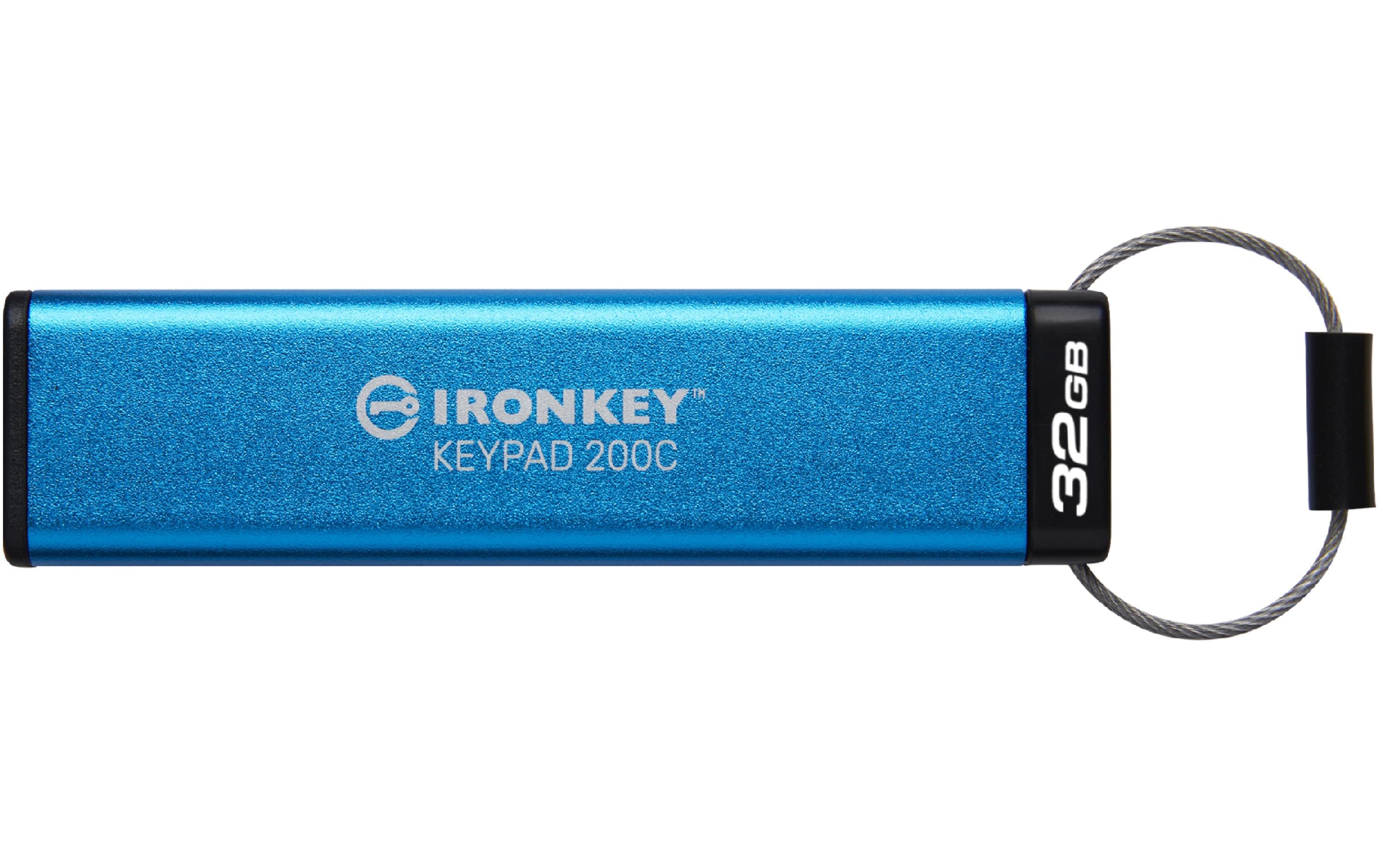 Kingston USB-Stick IronKey Keypad 200C 32 GB