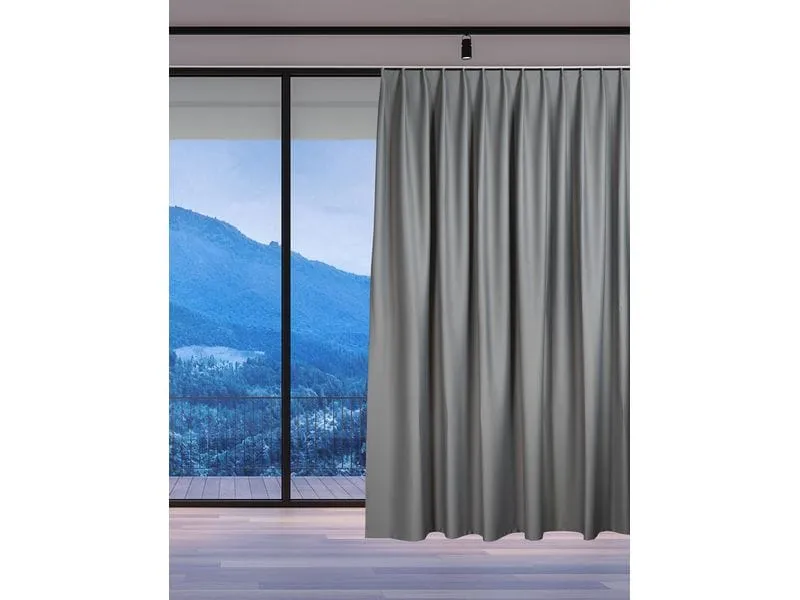 Casa Leon Nachtvorhang 140 cm x 245 cm, Grau Casa Leon Nachtvorhang 140 cm x 245 cm, Grau