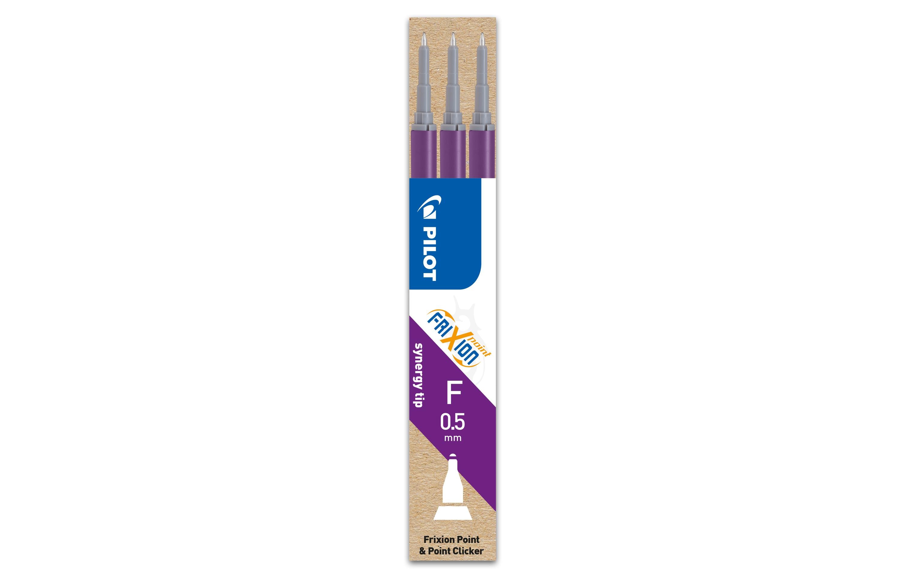 Pilot Patrone FriXion Refill 3 Stück 0.5 mm, Violett