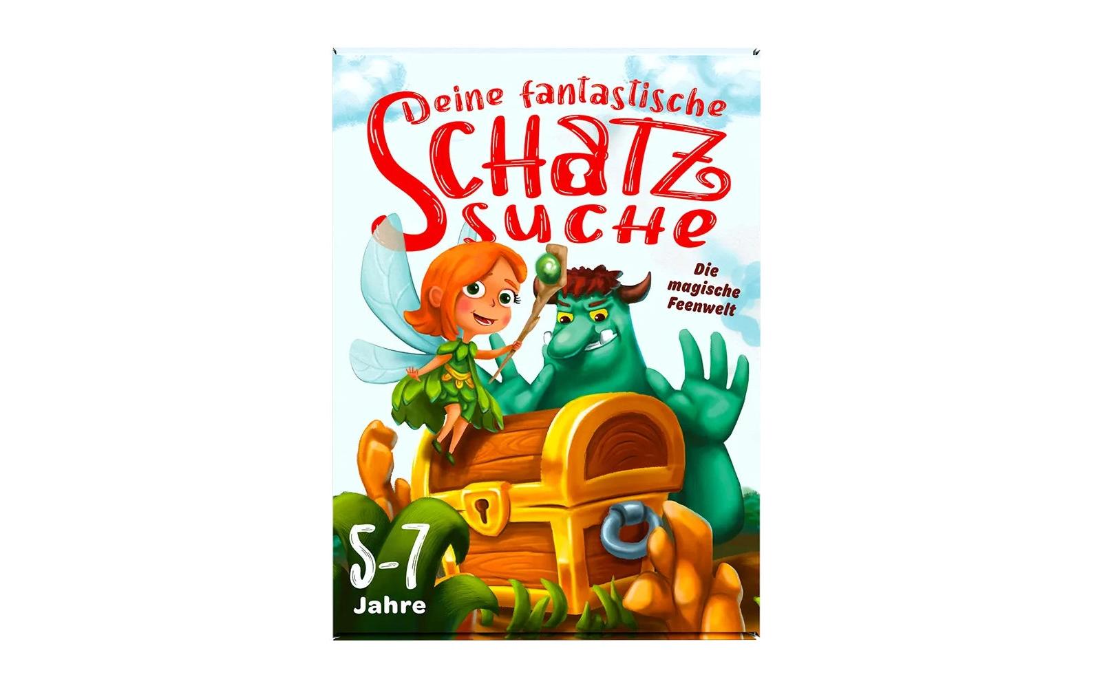 Deine Fantastische Schatzsuche Partyspiel Die magische Feenwelt-DE-