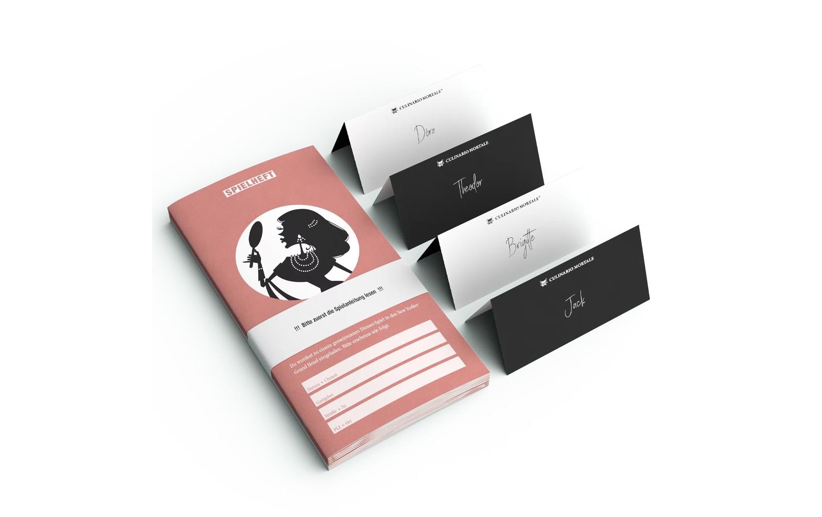 Culinario Mortale Partyspiel Mord im Grand Hotel