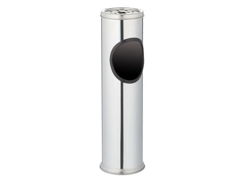 relaxdays Standascher aus Edelstahl Silber relaxdays Standascher aus Edelstahl Silber