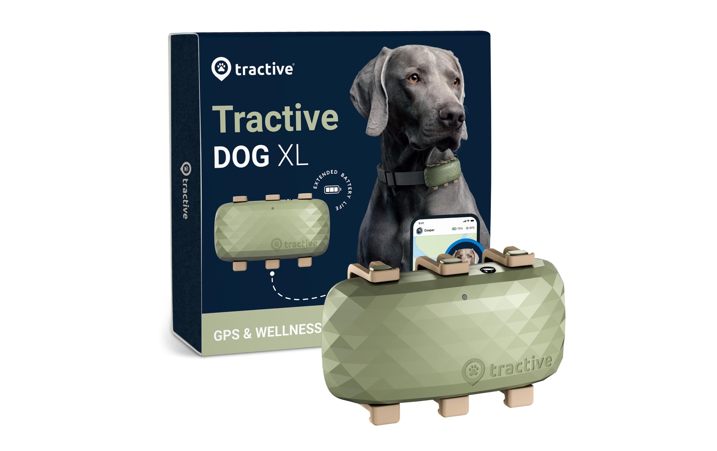 tractive GPS-Tracker DOG XL, Grün tractive GPS-Tracker DOG XL, Grün