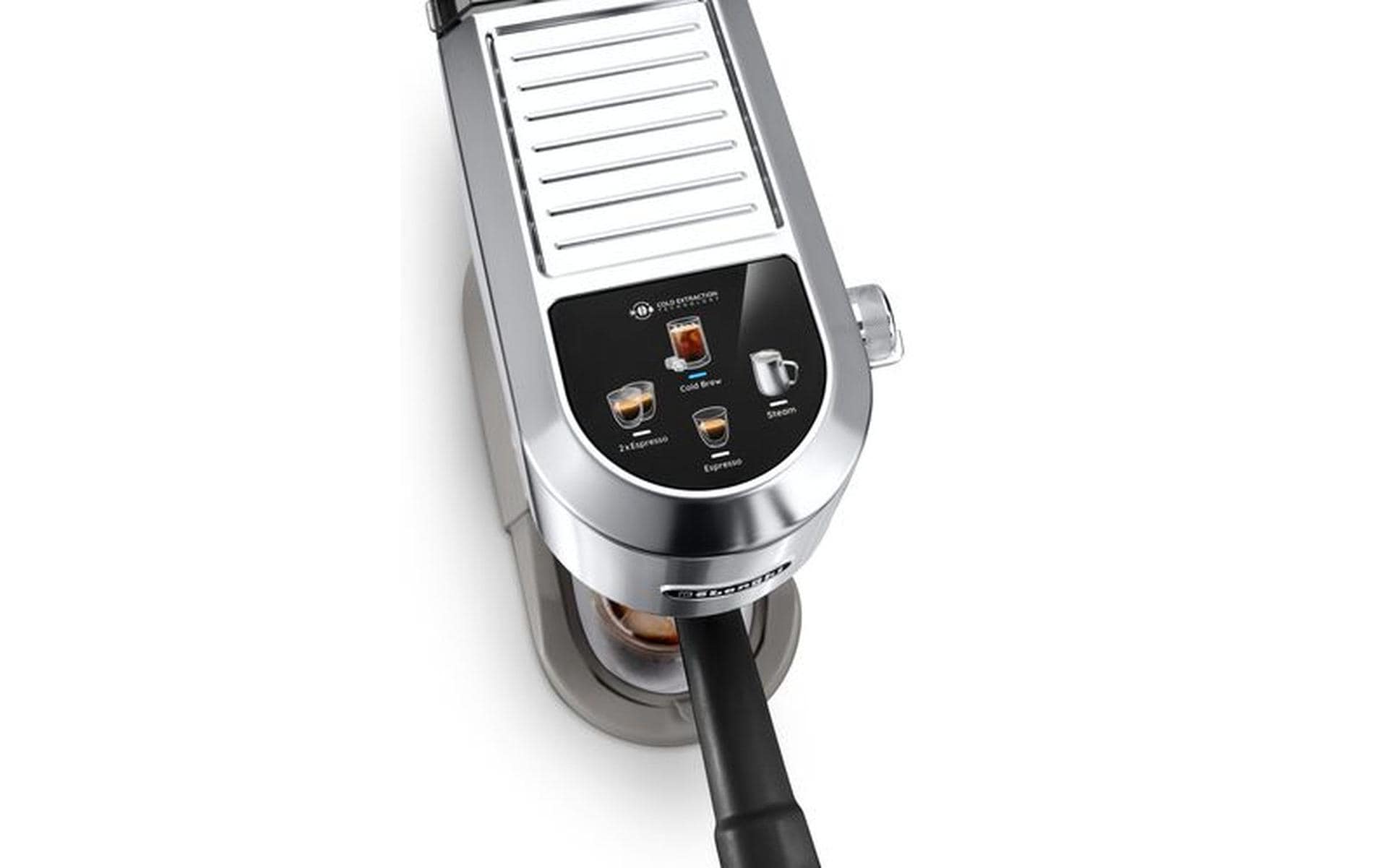 De'Longhi Siebträgermaschine Dedica Duo EC890.M Silber