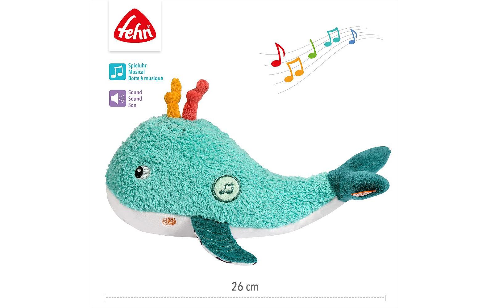 fehn Einschlafhilfe Wal Türkis