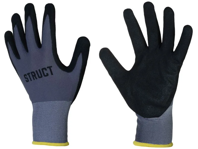 STRUCT Nylon, M, Grau/Schwarz, 1 Stück