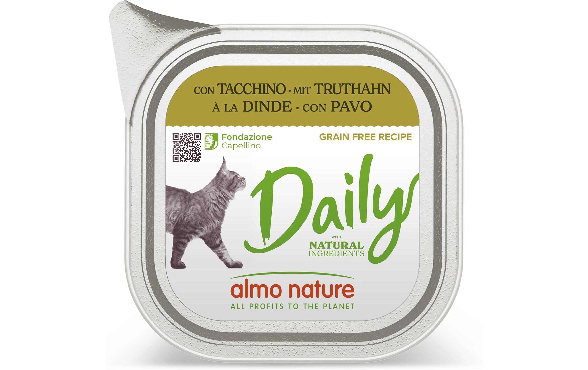 Almo Nature Nassfutter Daily mit Truthahn 100g Almo Nature Nassfutter Daily mit Truthahn 100g