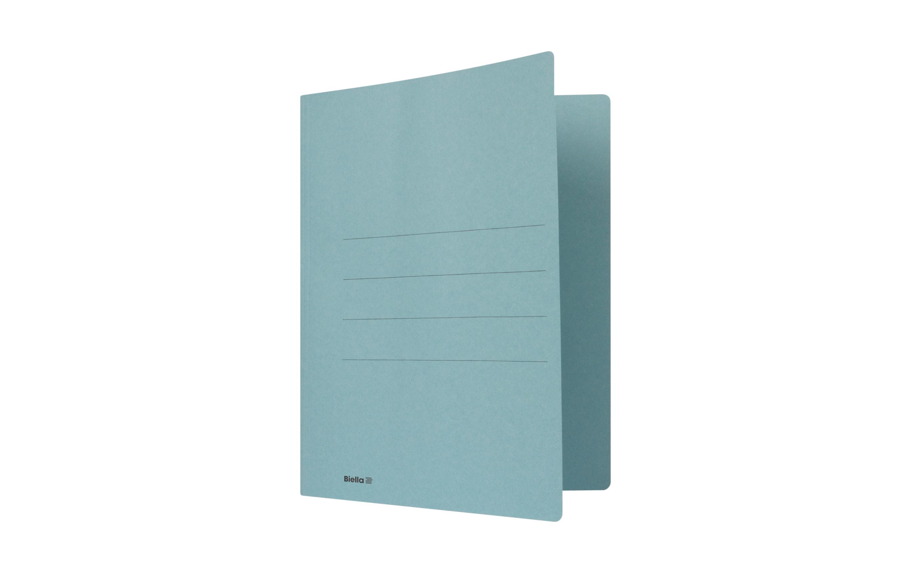 Biella Einlagemappe A4 Blau, 50 Stück Biella Einlagemappe A4 Blau, 50 Stück
