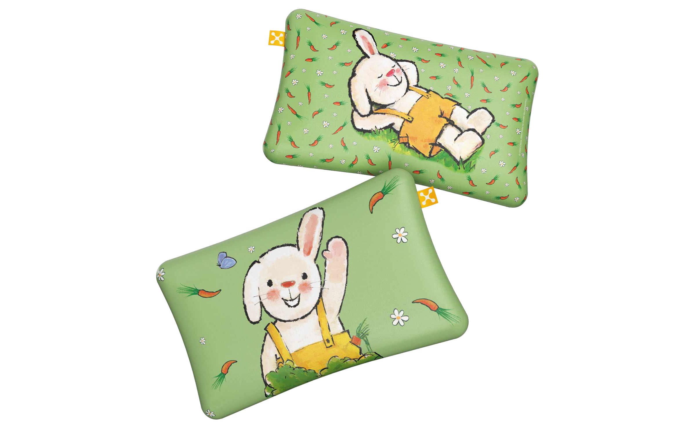 Smartsleep Kinder Kopfkissenbezug Comfort Hase Rikki 50 x 32 cm