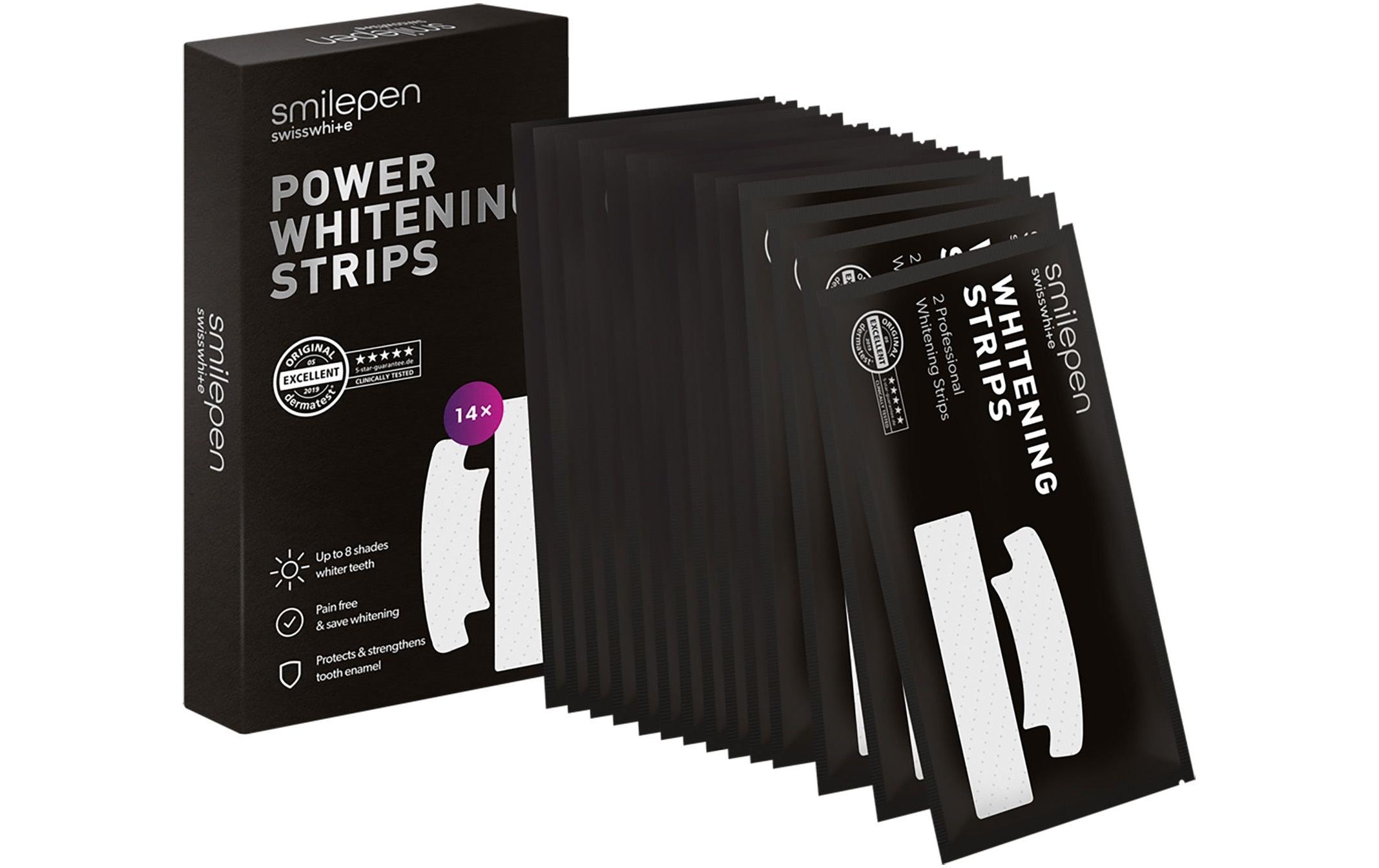 Smilepen Bleaching Power Whitening Strips 14 x 2 Stück