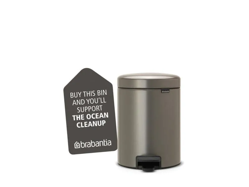 Brabantia Kosmetikeimer NewIcon 5 l, Platin Brabantia Kosmetikeimer NewIcon 5 l, Platin