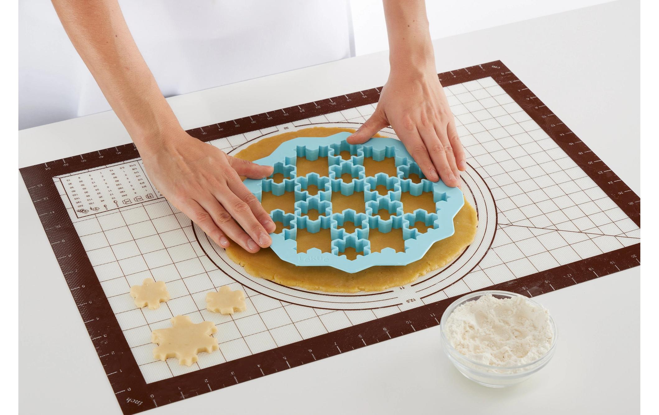 Lékué Backmatte mit Massangaben, Silikon, 60 x 40 cm