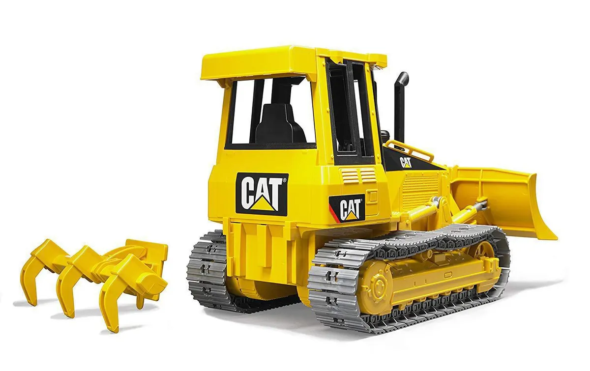 Bruder Spielwaren Baustellenfahrzeug CAT Kettendozer Bruder Spielwaren Baustellenfahrzeug CAT Kettendozer