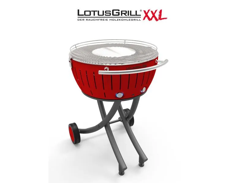 LotusGrill Holzkohlegrill XXL Rot LotusGrill Holzkohlegrill XXL Rot