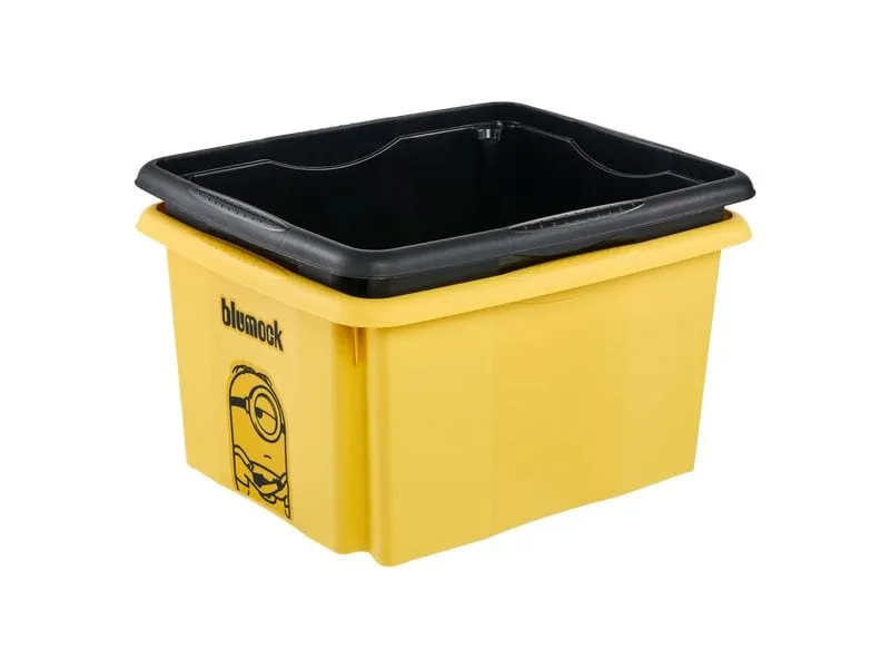 keeeper Karolina Minions Mosaic Kunststoff 24 L Gelb mit Deckel keeeper Karolina Minions Mosaic Kunststoff 24 L Gelb mit Deckel
