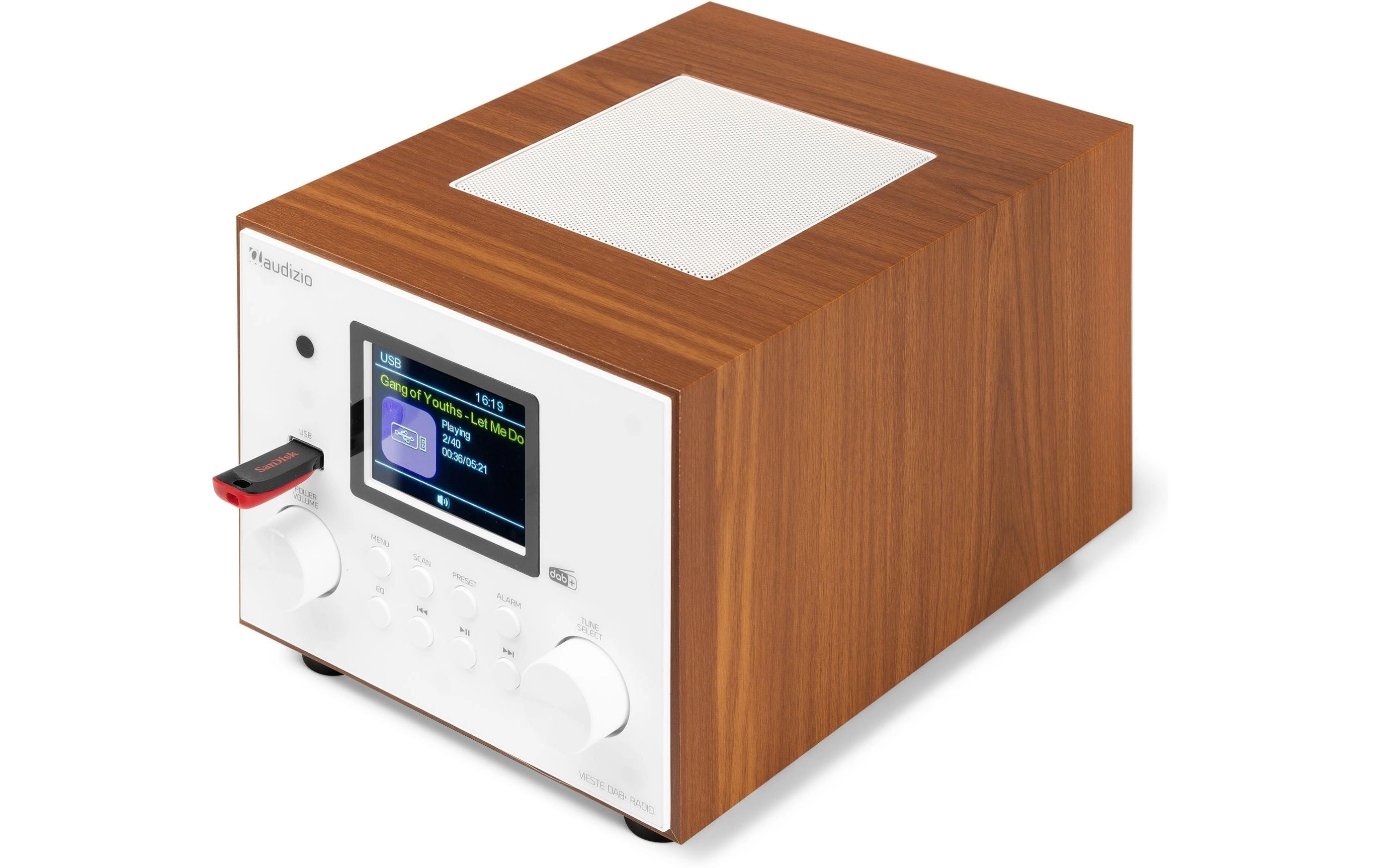 Audizio DAB+ Radio Vieste Weiss