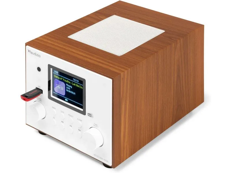 Audizio DAB+ Radio Vieste Weiss Audizio DAB+ Radio Vieste Weiss