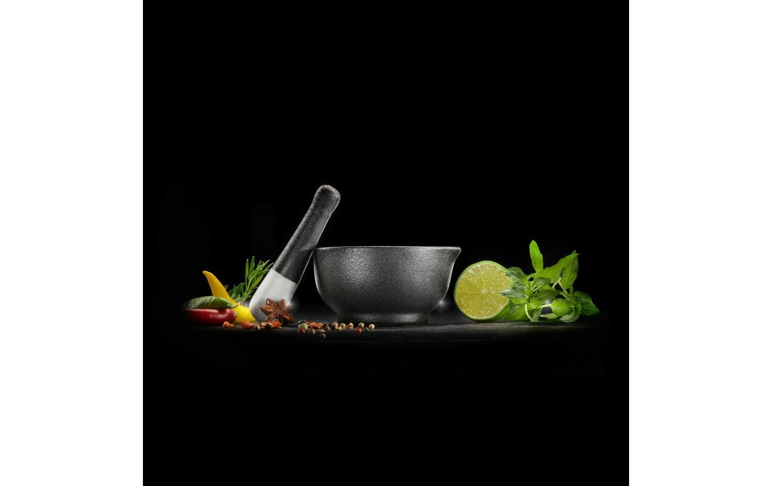 Lurch Mörser mit Stössel 11 cm, Porzellan