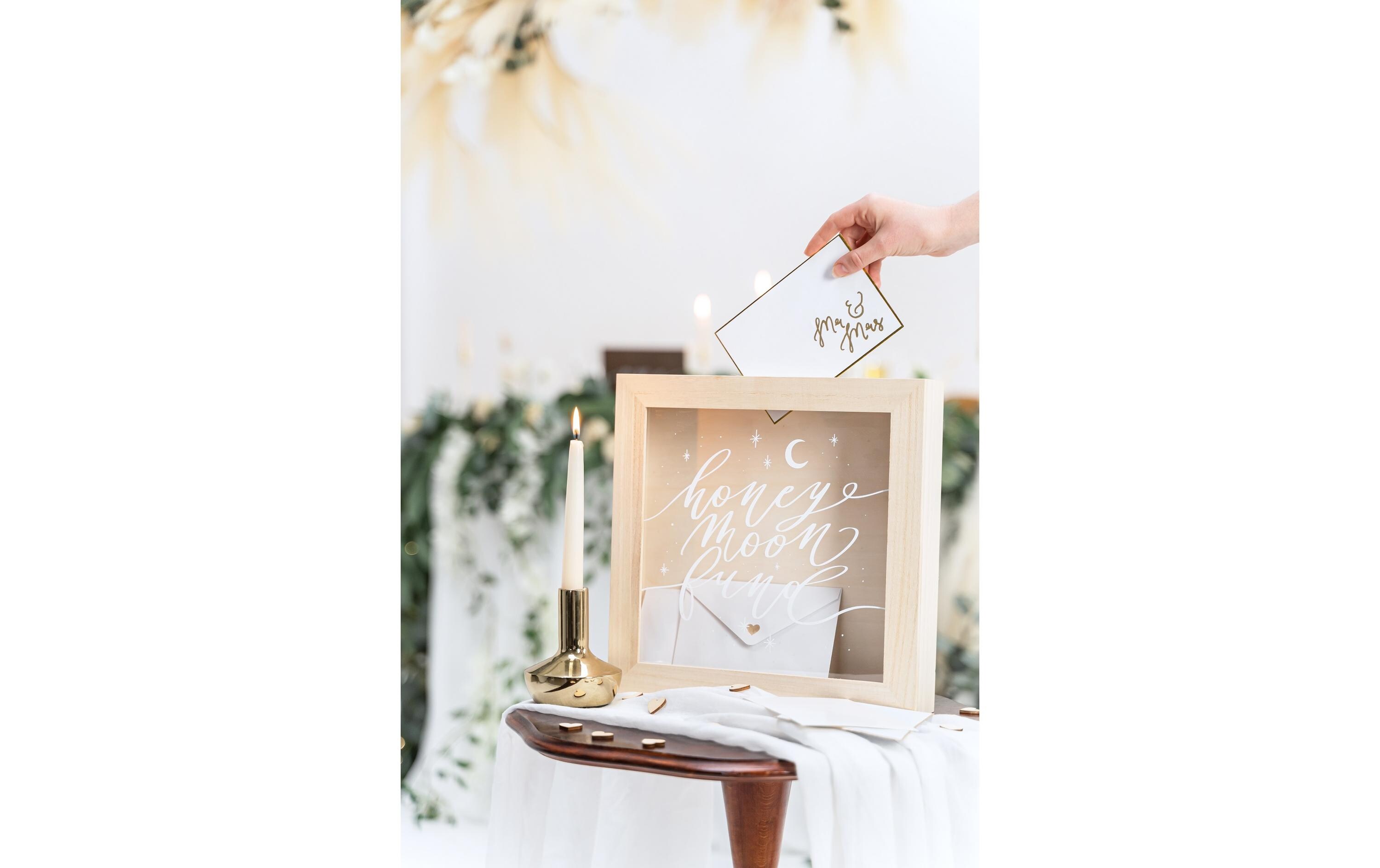 Partydeco Spardose Honeymoon Fund