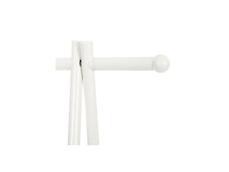 Songmics Garderobenständer 87.5 x 155 cm, Weiss