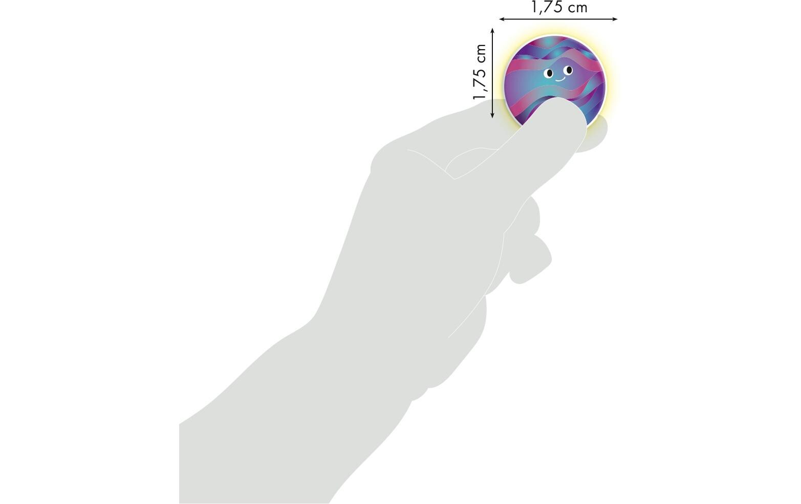 Clairefontaine Motivsticker Phospho Planet