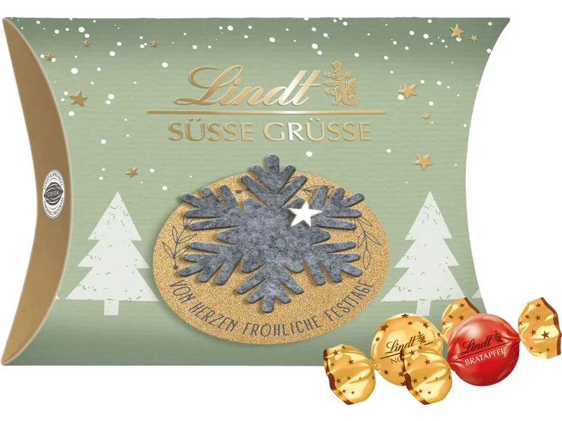 Lindt Pralinen Filz Edition Weihnachten 40 g Lindt Pralinen Filz Edition Weihnachten 40 g