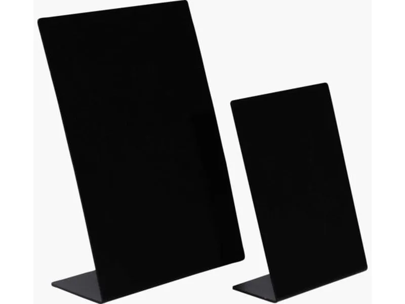 Exacompta Tischaufsteller A5-Hochformat, Schwarz