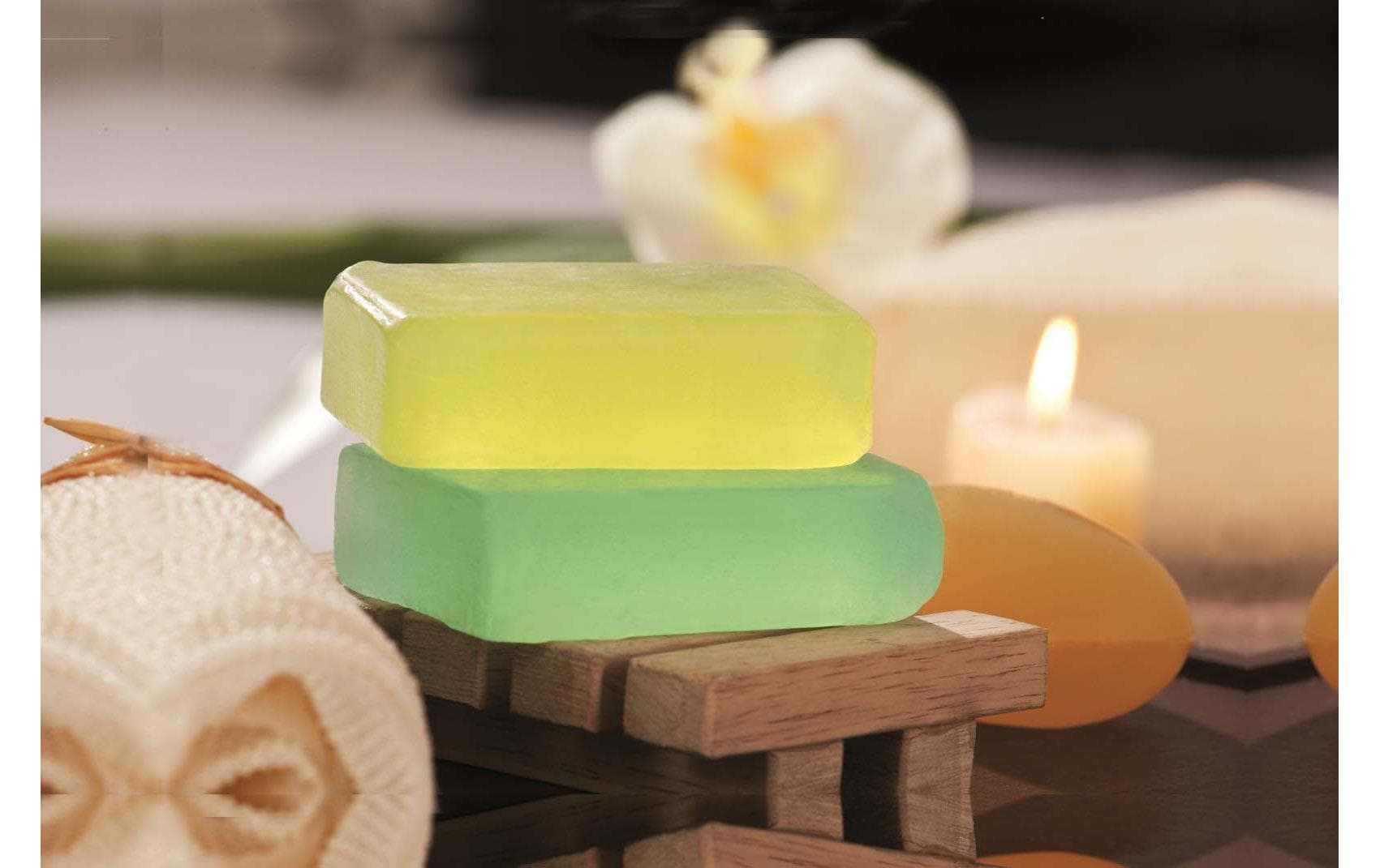 Glorex Glycerinseife Öko Transparent, 1500g