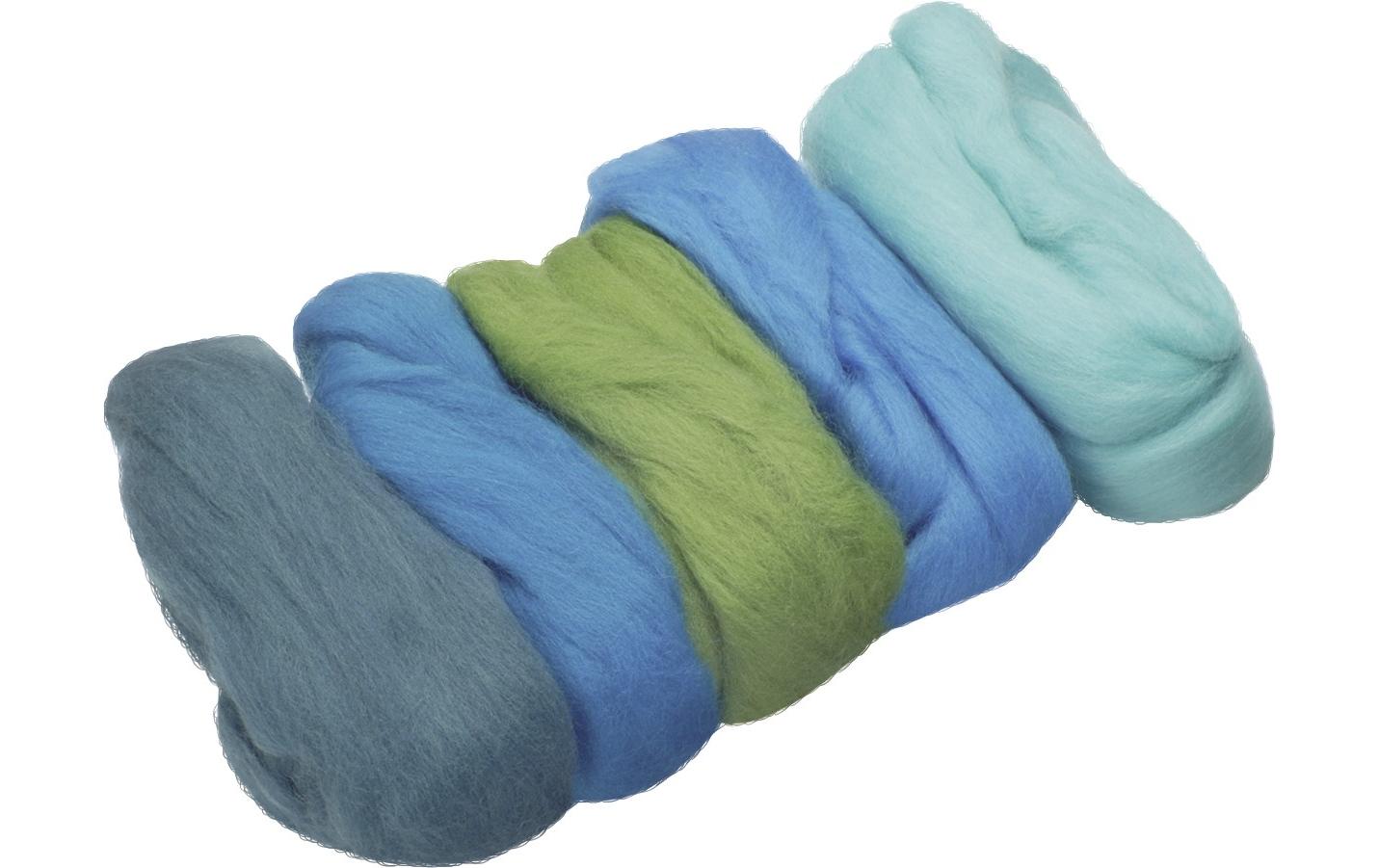 Heyda Filzwolle Merino Mix 50 g, Türkis